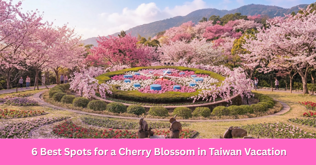 6 Best Spots for a Cherry Blossom in Taiwan Vacation