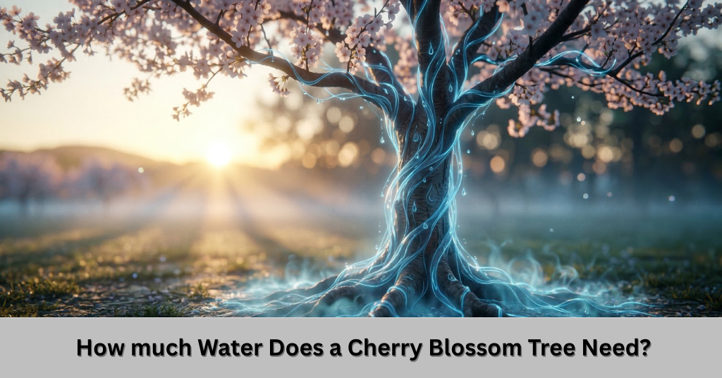How much Water Does a Cherry Blossom Tree Need?