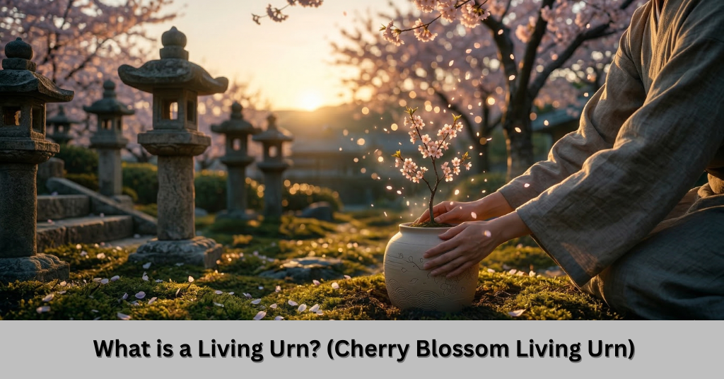 What is a Living Urn? (Cherry Blossom Living Urn)